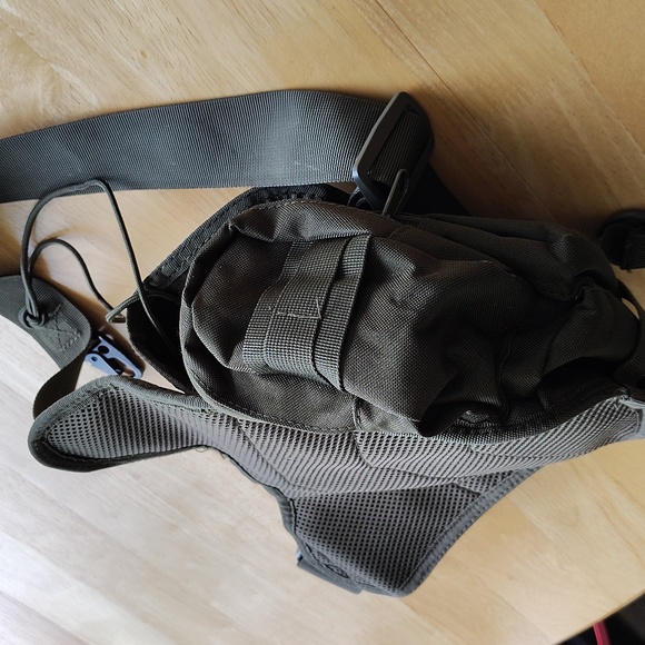 πͺ Red Rock Side Sling Tactical Hiking Hip Belt Bag. Olive Drab Green - Picture 12 of 16